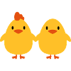 Chicks lovers cock and hen