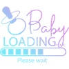 Bébé, chargement, nouveau, mamans
