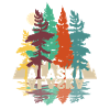 Alaska forest wild nature