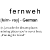 fernweh definition