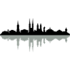 Skyline Halle Schatten