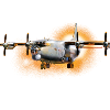 Transport Flugzeug Antonov-12
