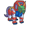 Triceratops robot dinosaur