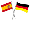 Spain Germany flag