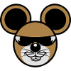 cool sunglasses mouse