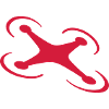 Quadrocopter Drohne Symbol