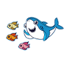 Requins cadeau enfants shark
