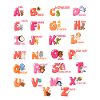 Alphabet mit Tieren