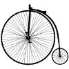 grand bi (motif noir)
