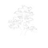 Meditative Japanese Buddha Tree