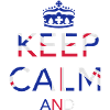 Keep calm... Union Jack