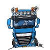 0700 D truck blue