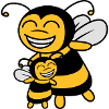 Bees child Mama Papa