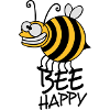 Thick crazy bee bee happy