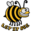 Abeille fou épais laissez-le abeille