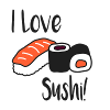 I love sushi!
