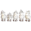 Funny White Sheep