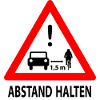 Bicycle safety distance