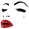 Visage femme