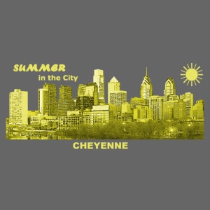 Cheyenne Wyoming City Summer Sun
