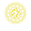 Mushrooms Mandala Psychodelic magic design