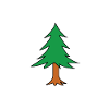 Fir tree træ gran gartner skov skov gave