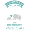 First Father's Day - Elephant