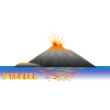 Stromboli volcano always active