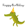 Crocodile birthday