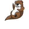 Otter Wassermarder Fischotter Zwergotter Geschenk