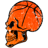Basket-ball cadeau de crâne