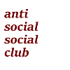 anti social social club