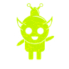 Sweet green alien male