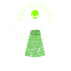Alien UFO spaceship