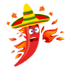 Chili avocado spicy food