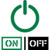 On Off Power Schalter Design