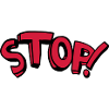 Stop standing remain comic saying