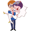 Wedding couple marriage