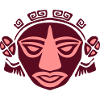 azteque statue masque 1305