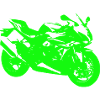 Motorcycle racing machine