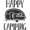 Van Camper Joy Illustration
