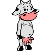 Petite vache douce mignonne