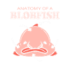 Blobfisch Tiefsee Grumpy Introvertiert Geschenk