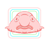 Blobfisch Tiefsee Grumpy Introvertiert Geschenk