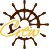 Crew Steuerrad Rang Logo