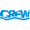 Crew waves water logo