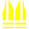 Gilet de sécurité jaune