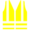 High visibility vest