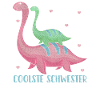 Big sister birth siblings Dino