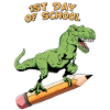 TRex 1st Day of School